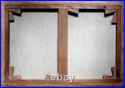 Marc JANSON (1930-2022) Sources et feux Huile sur toile années 1975