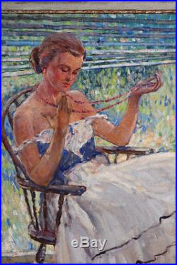 NEILSON Raymond Perry Rodgers, 1881 / 1964 Ecole Américaine Impressionniste