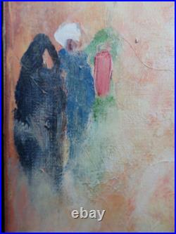 ORIENTALISME Roger VIVES 1939-2013 huile sur toile CAVALIERS BERBERES