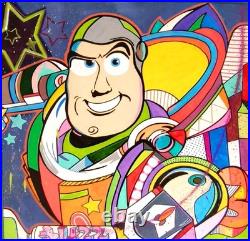 Oeuvre pop art originale sur toile Buzz par Caronart