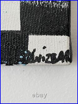 Onizbar Street Art Abstrait Graffiti Peinture Sur Toile Banksy