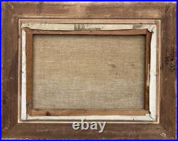 Original Abstract Landscape Oil Painting, Framed, 1950's Style Nicolas de Staël