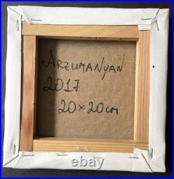 Ouvre De Aykaz Arzumanyan Signé CA Sur Toile Sur Châssis