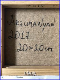 Ouvre De Aykaz Arzumanyan Signé CA Sur Toile Sur Châssis