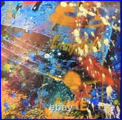 Ouvre De Caspa Street Art Pop Art Signé CA Sur Toile 100x100cm