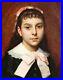 PINEL DE GRANDCHAMPS, portrait, fille, femme, tableau, peinture, France, enfant