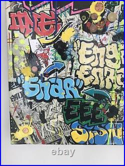 POP ART Street Art! Graffiti Paint Toile Journal Harakiri Acrylic Artiste 6nar