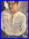 Painting Peinture Expressionisme Huile 1932 Expressioniste Portrait Pendu Chat