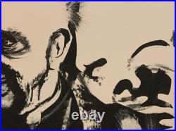 Pape François Défoncé et Complètement Paumé Peinture Originale Poppy Blacl 27 Pape François Défoncé et Complètement Paumé Peinture Originale Poppy Blacl 27
