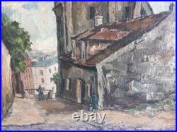 Paul Feron Huile Sur Toile