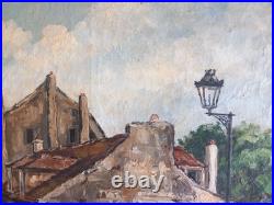 Paul Feron Huile Sur Toile