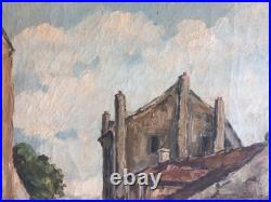 Paul Feron Huile Sur Toile