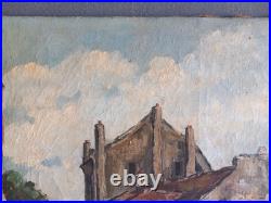 Paul Feron Huile Sur Toile