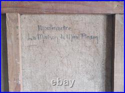 Paul Feron Huile Sur Toile