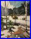 Paysage D&rsquo;hiver No 2 acrylique 50×61 cm Superbe Patrick Foi