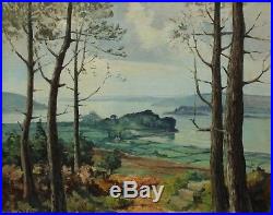 Paysage Marin De Bretagne, Jim Sévellec (1897-1971)