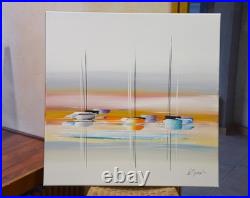 Peinture Acrylique Sur Toile Art Abstrait Figuratif Paysage Eric Munsch