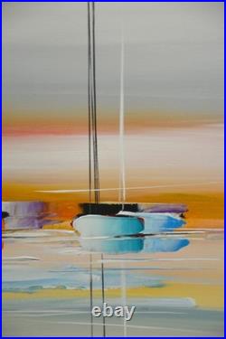 Peinture Acrylique Sur Toile Art Abstrait Figuratif Paysage Eric Munsch