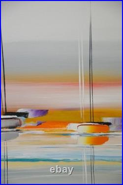 Peinture Acrylique Sur Toile Art Abstrait Figuratif Paysage Eric Munsch