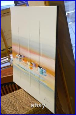 Peinture Acrylique Sur Toile Art Abstrait Figuratif Paysage Eric Munsch