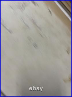 Peinture Ancienne Château Huile sur Toile Signée