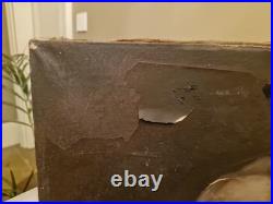 Peinture Anciennne, Huile Sur Toile Représentant Un Portrait D'homme Signée