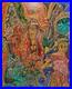 Peinture Art Brut, Ouvre Originale, Peinture Acrylique 60x50cm, Art