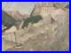 Peinture Huile Sur Toile Montagne Pyrénées Art Atelier Robert Santerne 1950