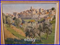 Peinture Huile Sur Toile Paysage Simone Testé