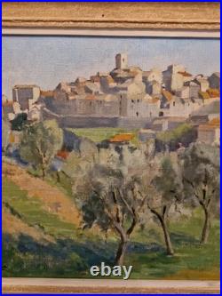 Peinture Huile Sur Toile Paysage Simone Testé