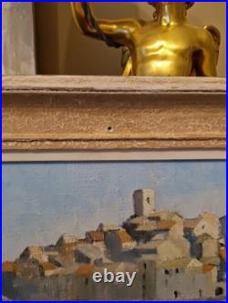 Peinture Huile Sur Toile Paysage Simone Testé