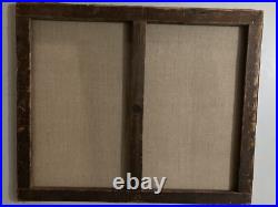 Peinture Huile Sur Toile Scène De Village Neige W H Fletcher Paysage XIXe Ancien