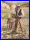 Peinture Huile Toile Impressionniste Paysan Tabac A Identifier 1910 Painting Old