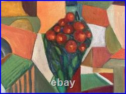 Peinture Moderne Huile Sur Toile Abstrait Hst Abstraction 2000 Painting Cubisme