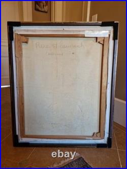 Peinture Moderne Huile Sur Toile Rue De Ville