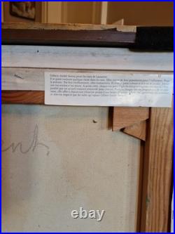 Peinture Moderne Huile Sur Toile Rue De Ville