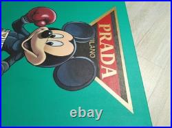 Peinture, Pop art, Mickey Prada huile sur toile, format 50/70 cm
