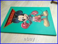 Peinture, Pop art, Mickey Prada huile sur toile, format 50/70 cm