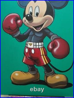 Peinture, Pop art, Mickey Prada huile sur toile, format 50/70 cm