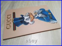 Peinture, Pop art, Picsou Gucci huile sur toile, format 50/70 cm