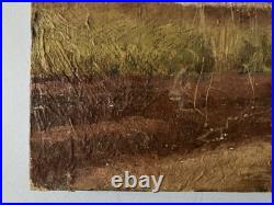 Peinture Portrait Huile Toile Expressionniste 1940 Expressionnisme Painting Art