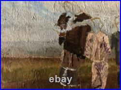 Peinture Portrait Huile Toile Expressionniste 1940 Expressionnisme Painting Art Peinture Portrait Huile Toile Expressionniste 1940 Expressionnisme Painting Art