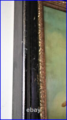 Peinture Sur Toile Dame Au Parapluie