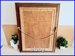 Peinture à l'Huile sur Toile Signée L. Faure Bouquet de Fleur 1965