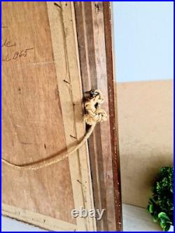 Peinture à l'Huile sur Toile Signée L. Faure Bouquet de Fleur 1965