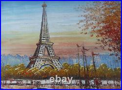 Peinture à l'huile de Montmartre