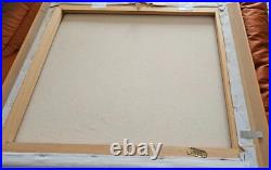 Peinture à l'huile sur toile Edward Runci Plage dunes