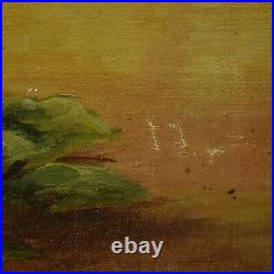 Peinture à l'huile sur toile signé F. Bosseart, daté 1930 Nature morte 61x51 cm