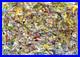Peinture acrylique originale 115×80 cm Action Painting Style Pollock