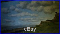 Peinture-huile-auguste Moynier-paysage Marin-vallee De L Oise- Musee-xix Eme